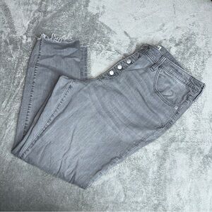 Universal Thread High Rise Skinny Button Fly Women's size 18/34 Gray Denim Jeans